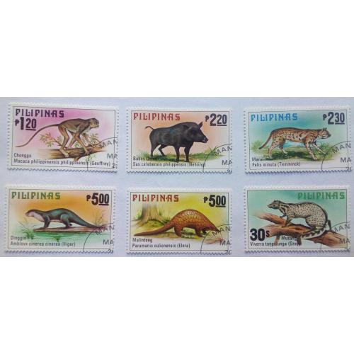Филиппины 1979 Дикие животные, фауна, гашеные (КЦ=4 евро)