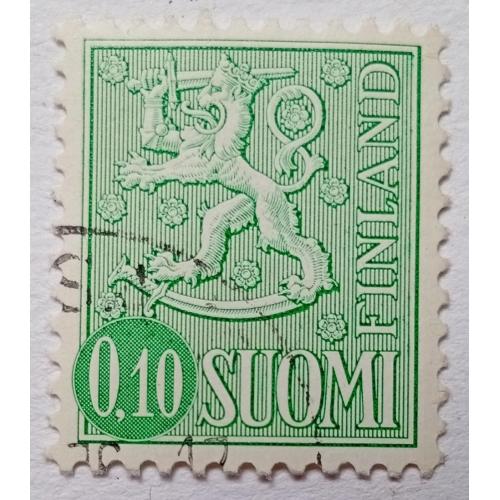 Финляндия 1963 Стандарт, 0,10, гашеная