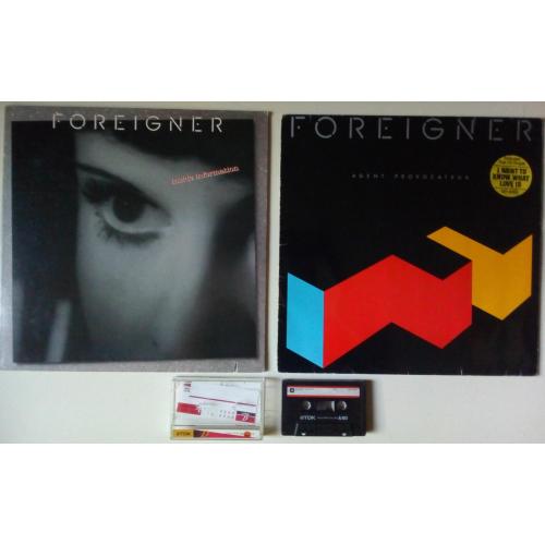 Foreigner – Inside Information 1987 + Agent Provocateur 1984 (TDK A 90 - запись с LP)