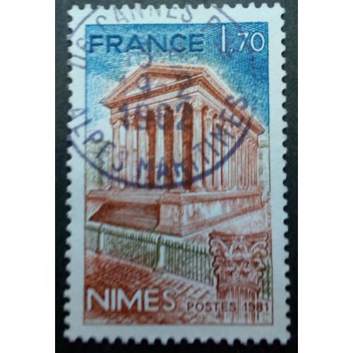 Франция 1981 храм Мезон Карре, гашеная