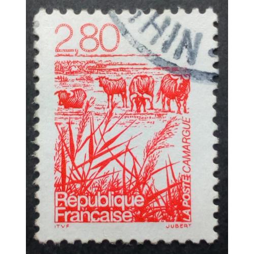 Франция 1995 стандарт 2.80 Fr., гашеная