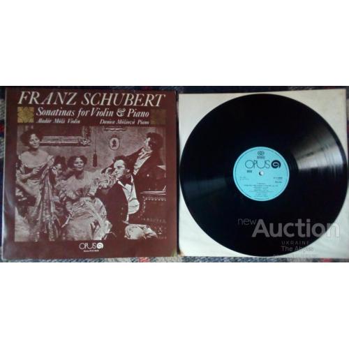 Franz Schubert - Sonatinas For Violin &amp; Piano 1979 (EX/EX)