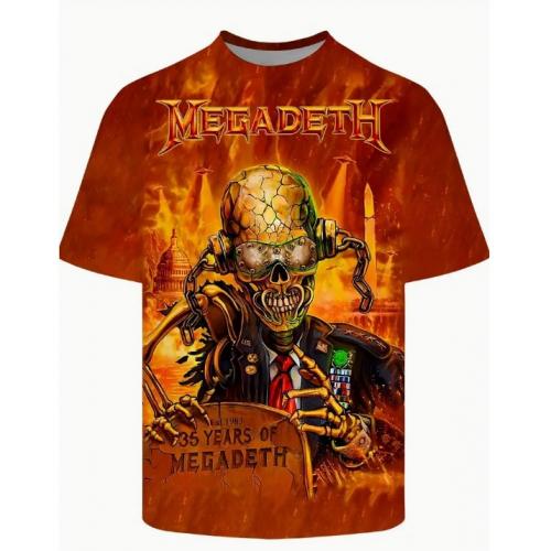Футболка Megadeth - 35 Years of Megadeth (новая)