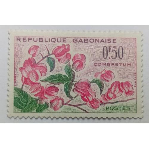 Габон 1961 Комбретум, цветы, MLH