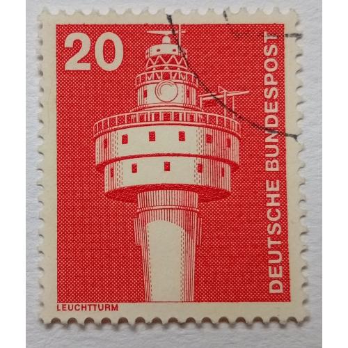 Германия 1975 Стандарт, маяк Альте Везер, гашеная