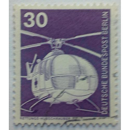 Германия 1975 Вертолет, стандарт, гашеная(II)