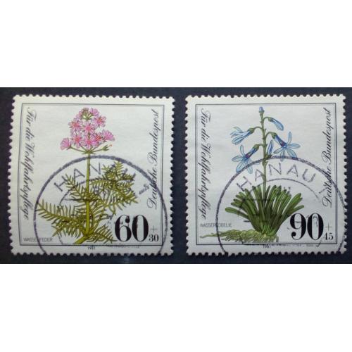 Германия 1981 Цветы, флора, из серии, гашеные (КЦ=2,6 евро)