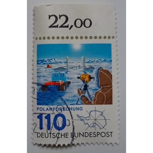 Германия 1981 Полярная экспедиция, гашеная