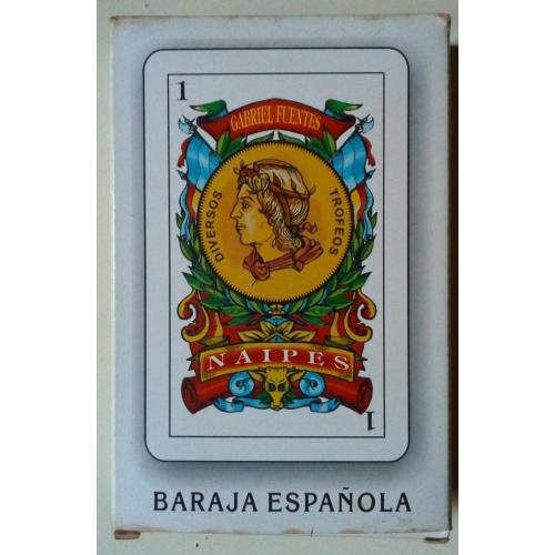Игральные пластиковые карты Baraja Espanola 50 Naipes (новые)