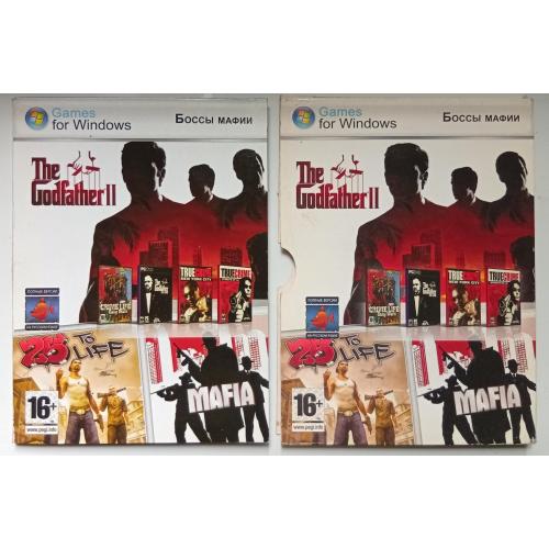 Игры РС Боссы мафии. The Godfather II, Crime Life, True Crime, Mafia