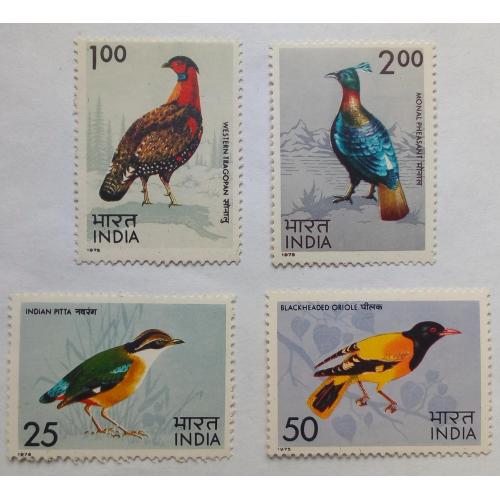 Индия 1975 Птицы, фауна, MNH (КЦ=11 евро)