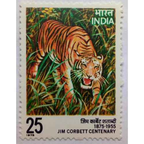 Индия 1976 Тигр, фауна, MNH