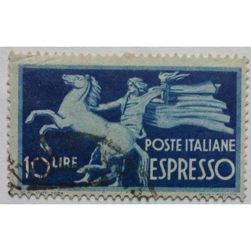 Италия 1945 Экспресс марка, 10L, гашеная