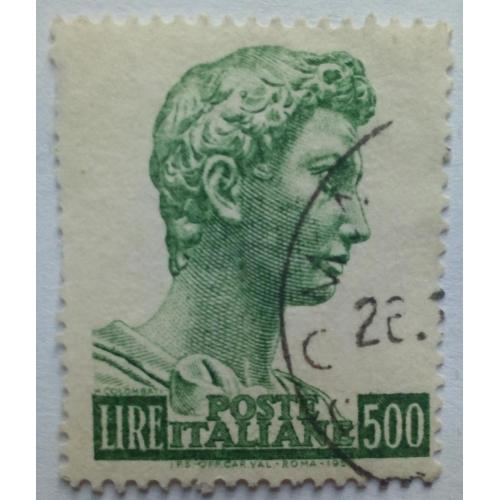 Италия 1957 Святой Георг, гашеная(II)