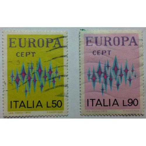 Италия 1972 Европа СЕПТ, гашеные