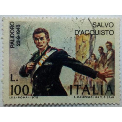 Италия 1975 Сальво Д'Акуисто, гашеная