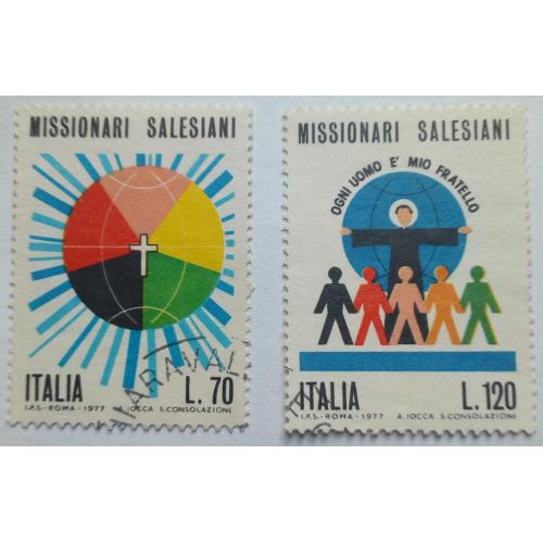 Италия 1977 Миссионеры, гашеные