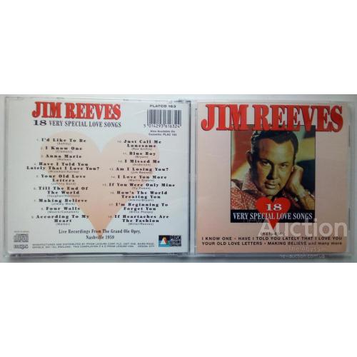 Jim Reeves - 18 Very Special Love Songs 1996