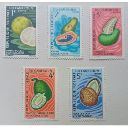 Камерун 1967 Фрукты, MNH(II)
