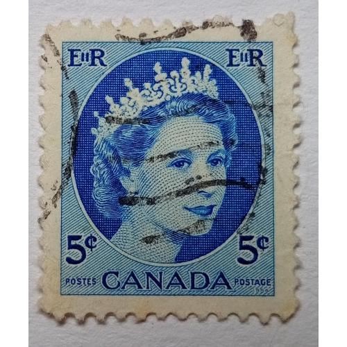 Канада 1962 Королева Елизавета II, 5с, гашеная