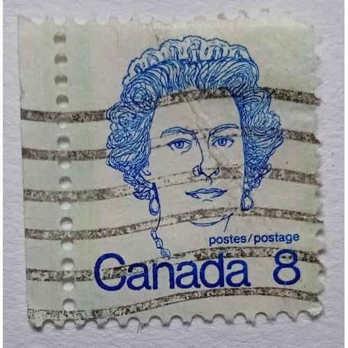 Канада 1973 Королева Елизавета II, гашеная