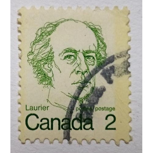 Канада 1973 Уилфрид Лорье, гашеная