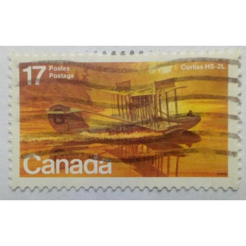 Канада 1979 Гидроплан, авиация, гашеная