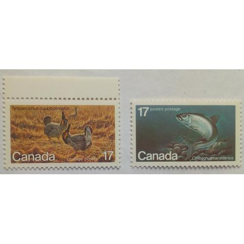 Канада 1980 Птицы, рыбы, фауна, MNH