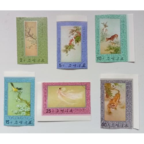 КНДР Северная Корея 1976 Фауна, гашеные