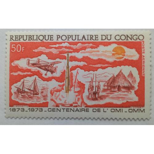 Конго 1973 Метеорологическая организация, MNH