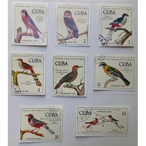Куба 1971 Птицы, фауна, гашеные