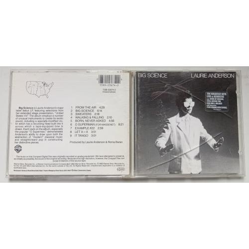 Laurie Anderson - Big Science 1982 (Germany) - фирменный диск