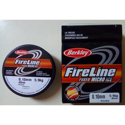 Леска Berkley Fireline 0,10 мм, 45 м (новая)