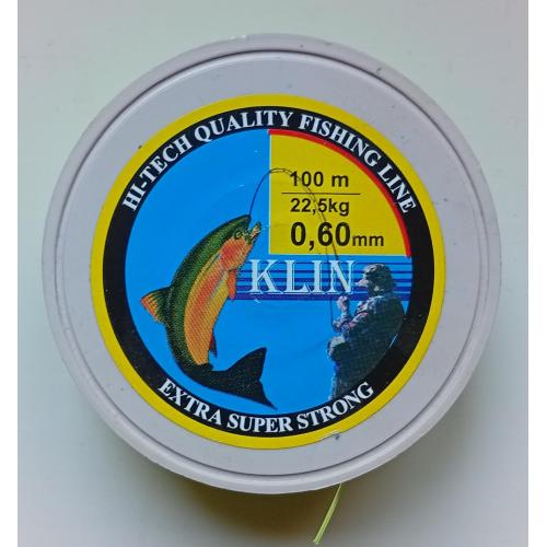 Леска KLIN 0,60 мм, 100 м (новая)