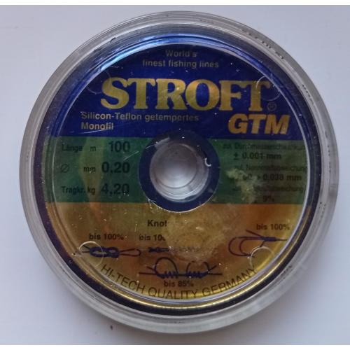 Леска STROFT GTM 0,20 мм, 100 м (Germany) 