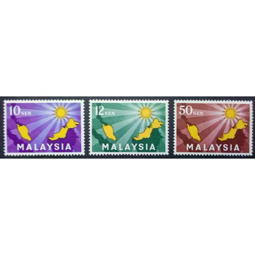 Малайзия 1963 Инаугурация Федерации, MNH (КЦ = 4 евро)