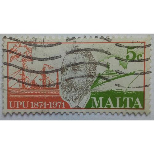 Мальта 1974 Почтовый сервис, гашеная