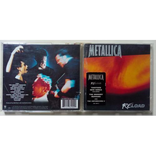 Metallica - ReLoad 1997 (USA - фирменный диск)