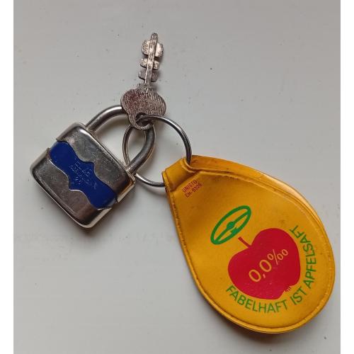 Мини-замок с брелоком и ключом ELZET (Hungary)