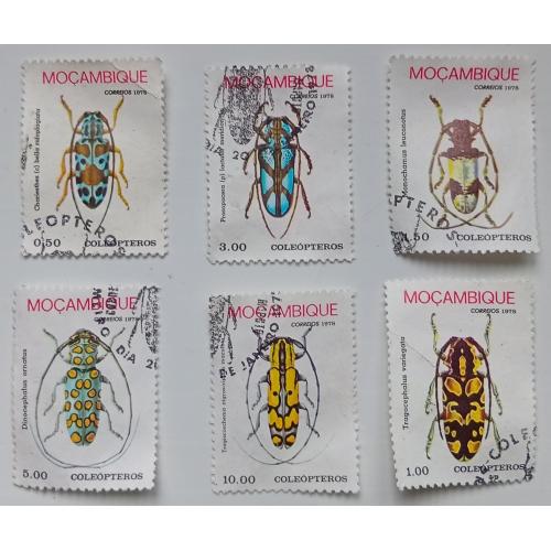 Мозамбик 1978 Жуки, гашеные