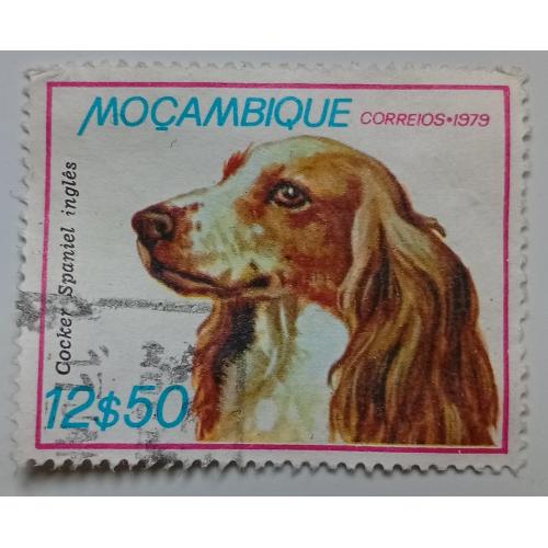 Мозамбик 1979 Собаки, 12,50Е, гашеная