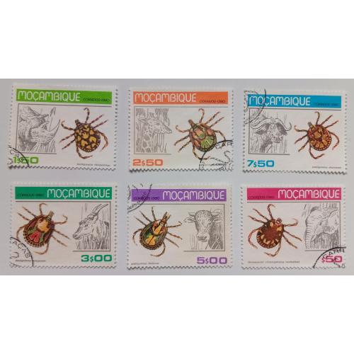 Мозамбик 1980 Клещи, гашеные