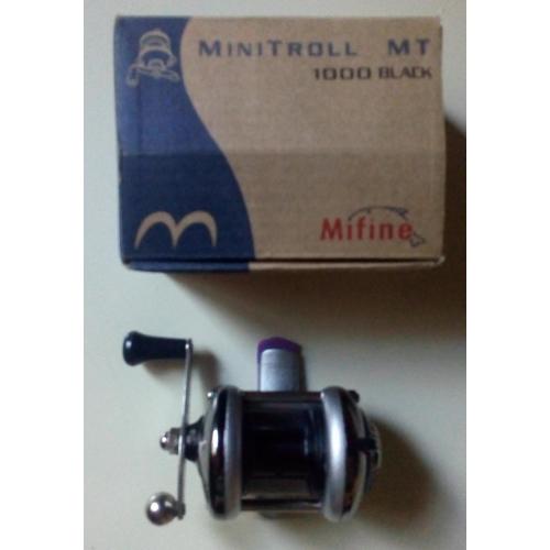 Мультипликаторная катушка Mifine Minitroll MT 1000 Black (новая)