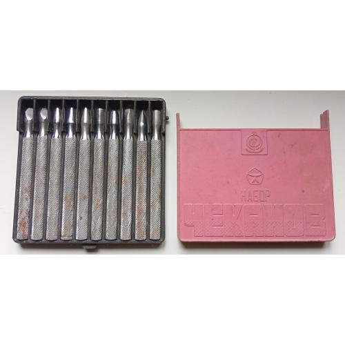 Набор ЧЕКАНОВ (10 предметов) СССР