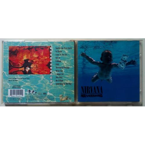 Nirvana - Nevermind 1991 (Germany - фирменный диск, первопресс)