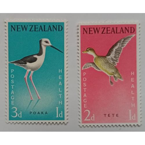 Новая Зеландия 1959 Птицы, MNH