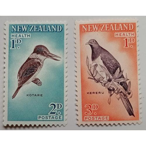Новая Зеландия 1960 Птицы, MNH