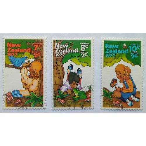 Новая Зеландия 1977 Дети, гашеные