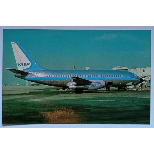 Открытка Самолет Boeing 737-2A1 VASP