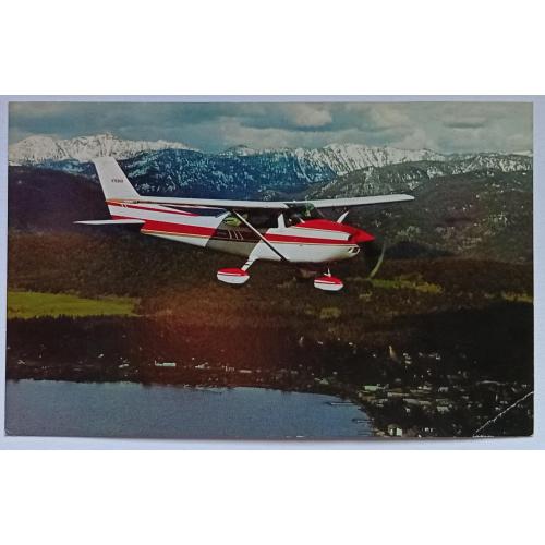 Открытка Самолет Cessna F Skylane 1979